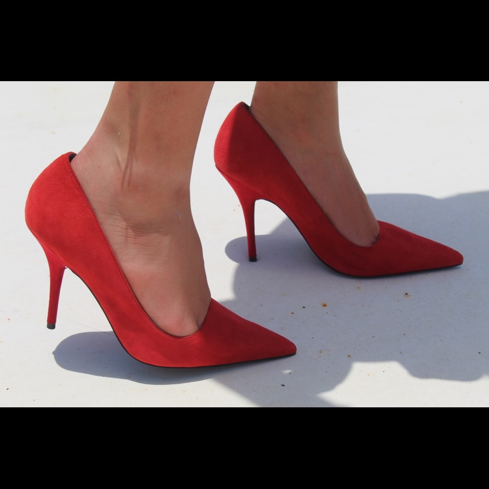 TopShop Red Heels